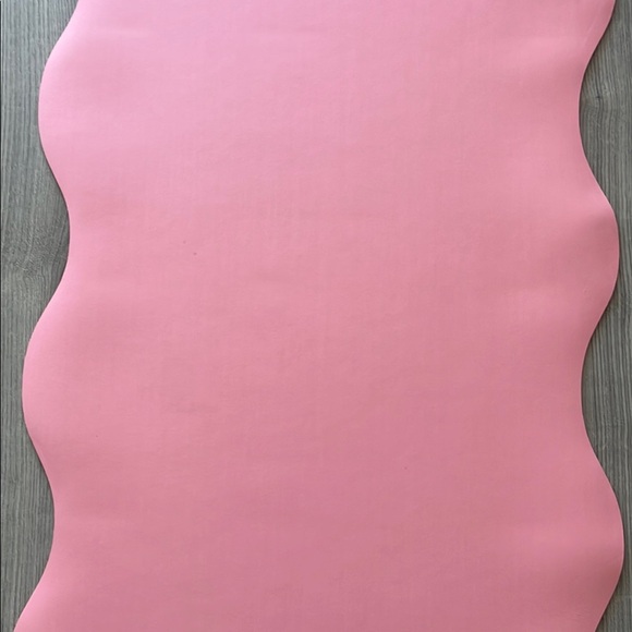 Bala Pink Yoga Wavy Mat. Used once see pictures for markings. - Picture 5 of 7